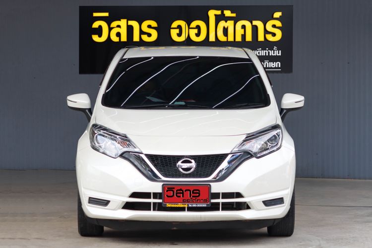 Nissan Note 2018 1.2 V Sedan เบนซิน ไม่ติดแก๊ส เกียร์อัตโนมัติ ขาว รูปที่ 2