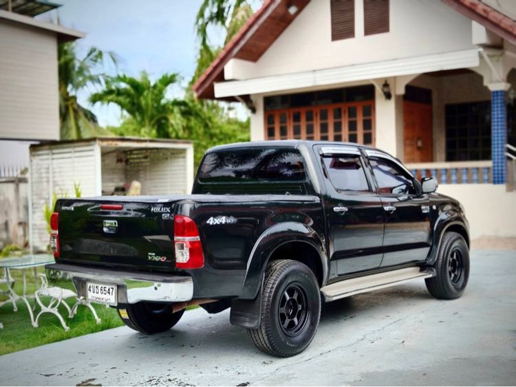Toyota Hilux Vigo 2005 2.7 G 4WD Pickup เบนซิน LPG เกียร์อัตโนมัติ ดำ รูปที่ 2
