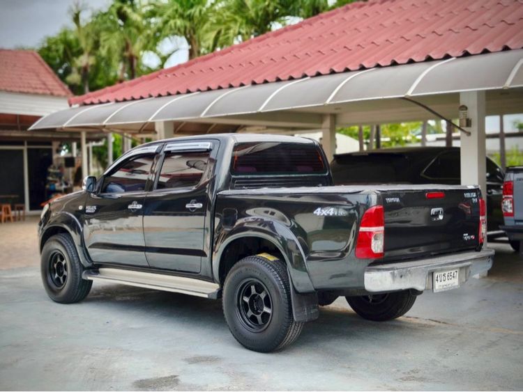 Toyota Hilux Vigo 2005 2.7 G 4WD Pickup เบนซิน LPG เกียร์อัตโนมัติ ดำ รูปที่ 3
