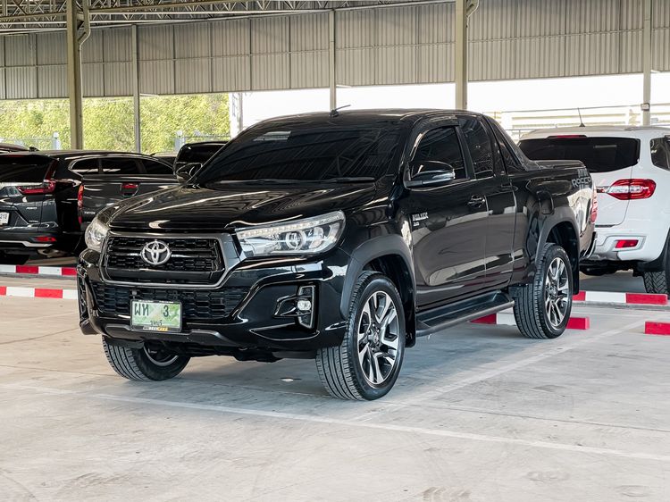 Toyota Hilux Revo 2019 2.8 Prerunner G Rocco Pickup ดีเซล ไม่ติดแก๊ส เกียร์ธรรมดา ดำ