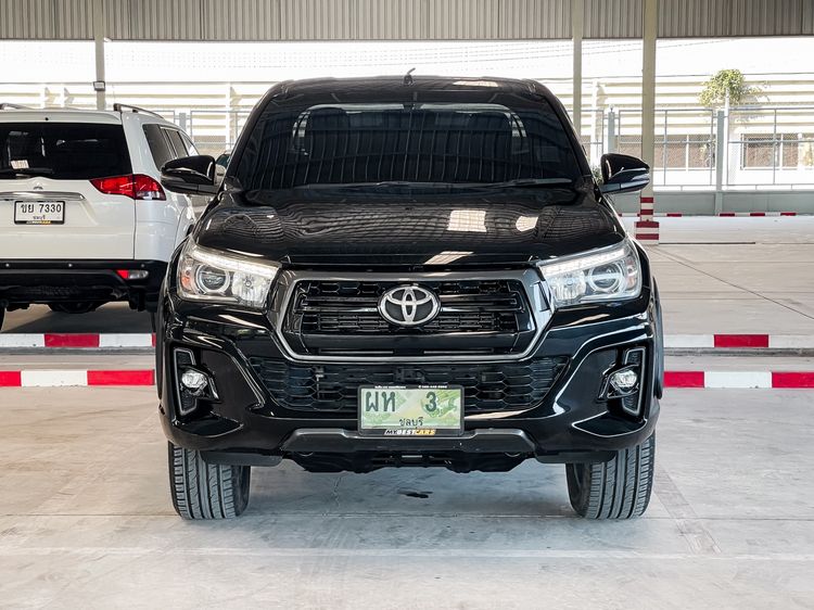 Toyota Hilux Revo 2019 2.8 Prerunner G Rocco Pickup ดีเซล ไม่ติดแก๊ส เกียร์ธรรมดา ดำ รูปที่ 2