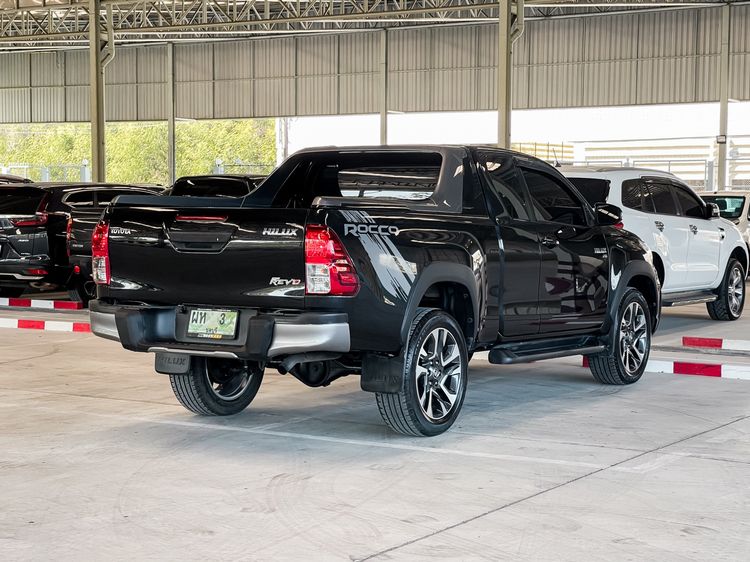 Toyota Hilux Revo 2019 2.8 Prerunner G Rocco Pickup ดีเซล ไม่ติดแก๊ส เกียร์ธรรมดา ดำ รูปที่ 3