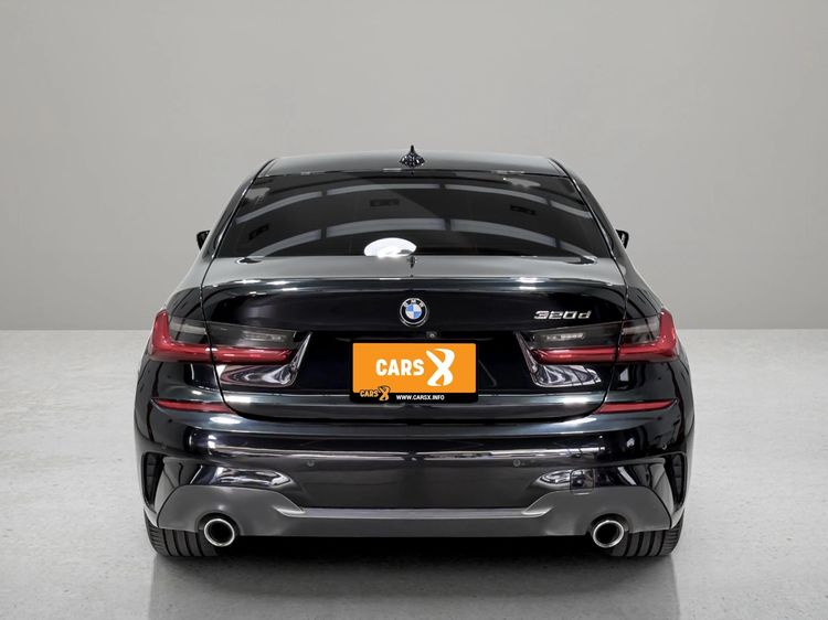 BMW Series 3 2020 320d Sedan ดีเซล ไม่ติดแก๊ส เกียร์อัตโนมัติ ดำ รูปที่ 4