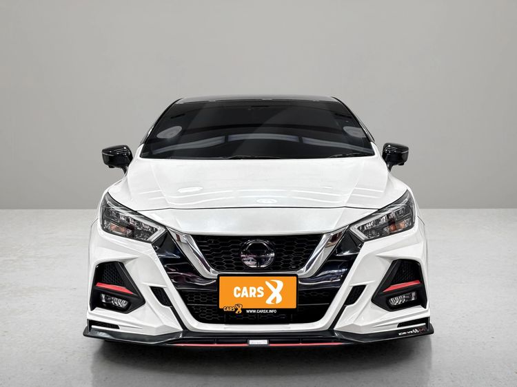 Nissan Almera 2022 1.0 VL Sedan เบนซิน ไม่ติดแก๊ส เกียร์อัตโนมัติ ขาว รูปที่ 3