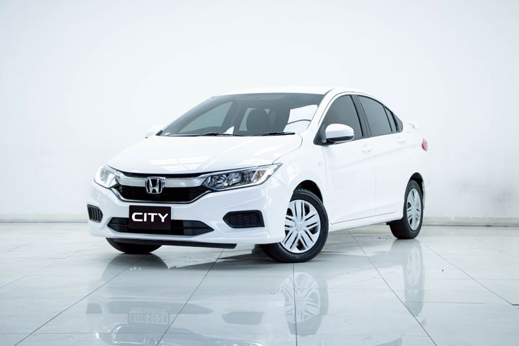 รถ Honda City 1.5 S สี ขาว
