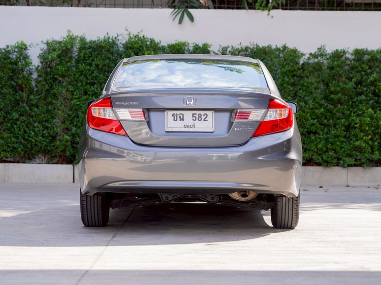 Honda Civic 2012 1.8 S i-VTEC Sedan เบนซิน ไม่ติดแก๊ส เกียร์อัตโนมัติ เทา รูปที่ 4
