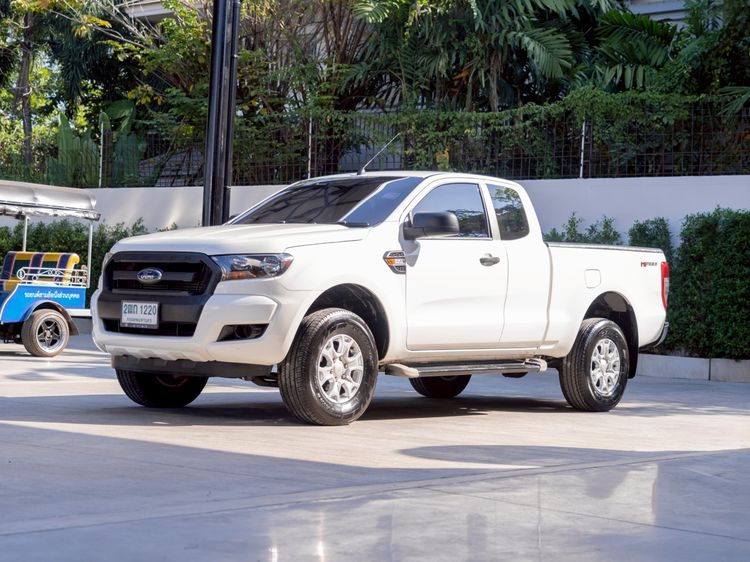 Ford Ranger 2018 2.2 XL Pickup ดีเซล ไม่ติดแก๊ส เกียร์ธรรมดา ขาว รูปที่ 3