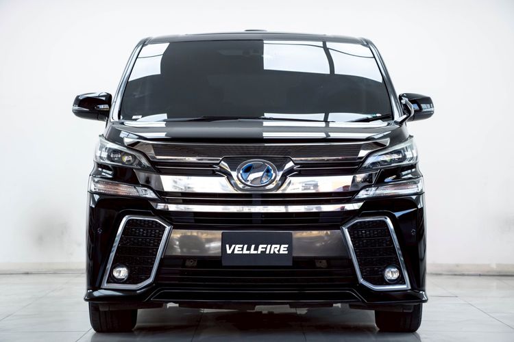 Toyota Vellfire 2016 2.5 Hybrid ZR G Edition E-Four 4WD Utility-car ไฮบริด ไม่ติดแก๊ส เกียร์อัตโนมัติ ดำ รูปที่ 4
