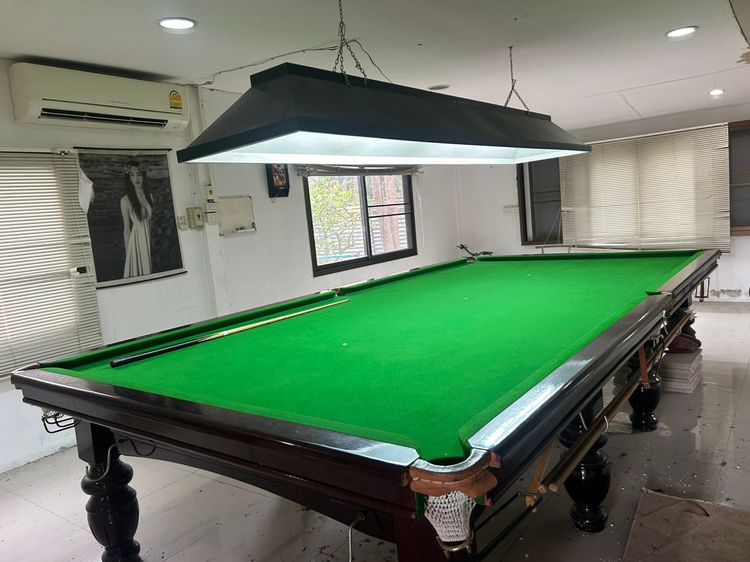 อื่นๆ อื่นๆ ไม่ระบุ ขายโต๊ะสนุกเกอร์ 12ฟุตมาตรฐาน หินชนวน สักราดเปลี่ยนใหม่ พร้อมอุปกรณ์ครบชุด