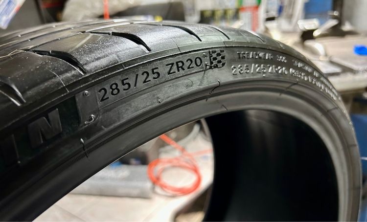 MICHELIN 285 25 20 มือสอง ปี22 2เส้น รูปที่ 8