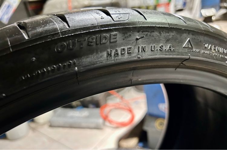 MICHELIN 285 25 20 มือสอง ปี22 2เส้น รูปที่ 9