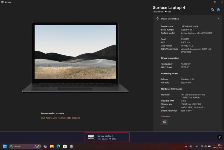 Surface Laptop 4 13.5" รูปที่ 4