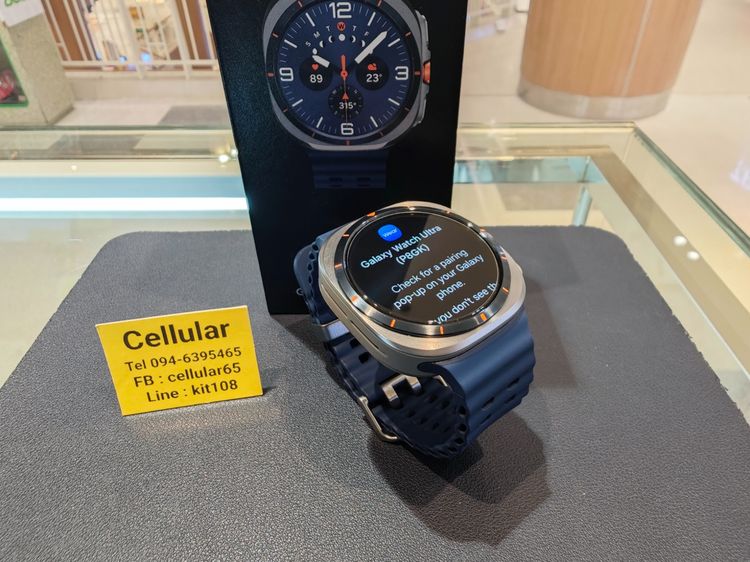 (ติดจอง)Galaxy Watch Ultra 47mm LTE ปี2025 ประกันศูนย์10เดือนกว่า ครบกล่อง รูปที่ 2