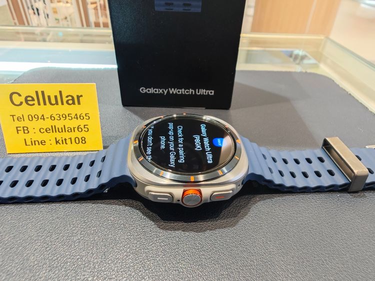 (ติดจอง)Galaxy Watch Ultra 47mm LTE ปี2025 ประกันศูนย์10เดือนกว่า ครบกล่อง รูปที่ 9