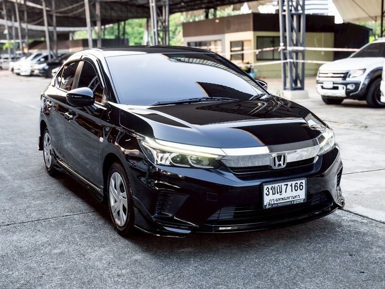🔥 จะไปซื้อรถปีลึกทำไม ในเมื่อ 3 แสนกว่าได้ปี 2022 Honda City 1.0 Turbo ปี 2022 สีดำ รถบ้านมือเดียว