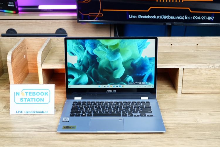 วินโดว์ 4 กิกะไบต์ ไม่ใช่ ASUS VIVOBOOK FLIP 14 ทัชสกรีนหมุนจอได้360องศา i3-10110U Ram4 SSD256 จอ14 FHD สเปคทำงานทั่วไป ราคาเพียง 8,990.-