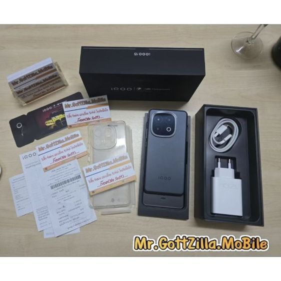 iQOO 13 16 512GB Alpha Black 5Gเครื่องศูนย์ประกัน สิ้นสุด 09 03 2569อุปกรณ์ครบ รูปที่ 4
