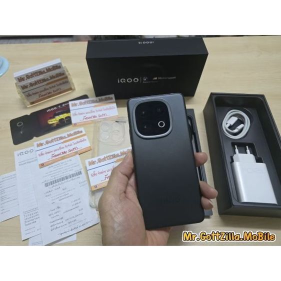 iQOO 13 16 512GB Alpha Black 5Gเครื่องศูนย์ประกัน สิ้นสุด 09 03 2569อุปกรณ์ครบ รูปที่ 8