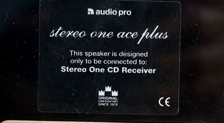 ลำโพงบุคเชลลล์สวีเดน   Audio Pro Stereo One Ace Plus รูปที่ 18