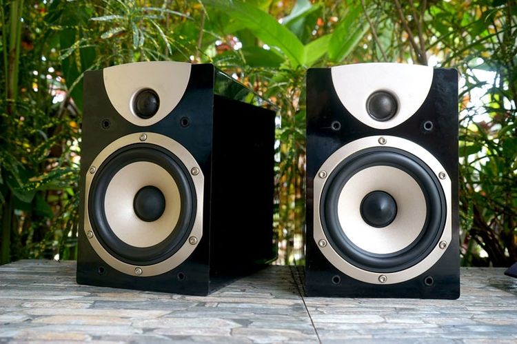 เครื่องเสียงไฮไฟ ลำโพงแยกชิ้น และซับวูฟเฟอร์ ลำโพงบุคเชลลล์สวีเดน   Audio Pro Stereo One Ace Plus