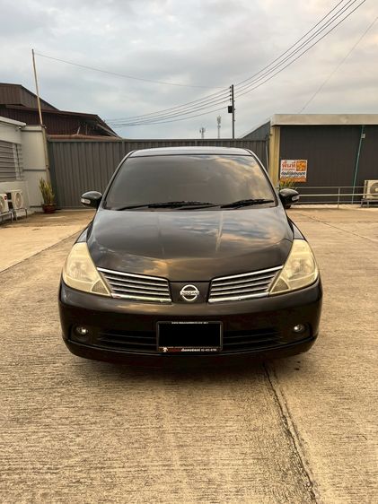 Nissan Tiida 2008 1.6 G Latio Sedan ดีเซล เกียร์อัตโนมัติ ดำ