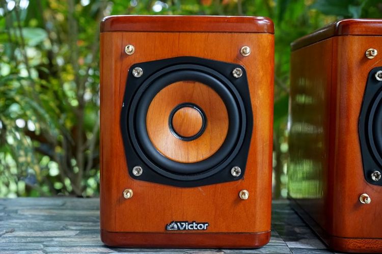 ลำโพง VICTOR SP-FS10 ลำโพง เล็กที่เสียงดี เกินตัว  อัพเกรดกรวยไม้ รูปที่ 4