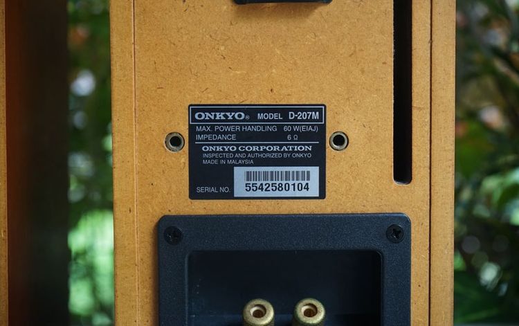 ลำโพง ONKYO D-207M บุคเชลล์ตัวเล็กเสียงดีตู้ผิวไม้แท้  รูปที่ 13