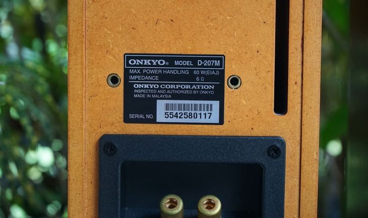 ลำโพง ONKYO D-207M บุคเชลล์ตัวเล็กเสียงดีตู้ผิวไม้แท้  รูปที่ 12