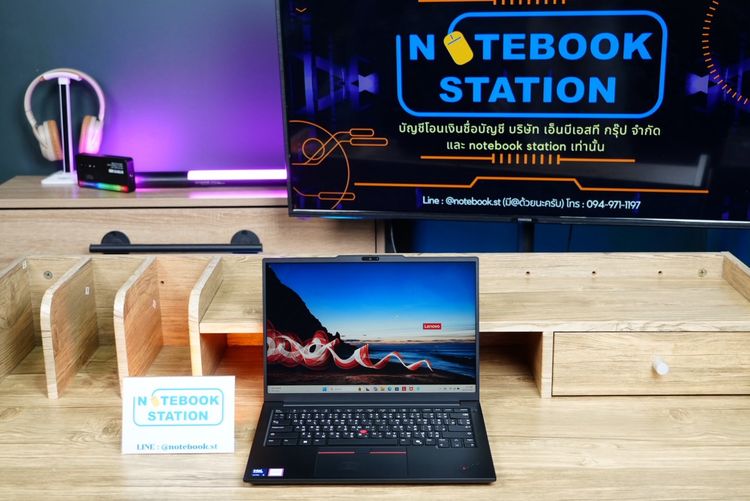 วินโดว์ อื่นๆ ใช่ Lenovo ThinkPad E14 G7 IntelCoreUltra5-225U(AIBoost) RAM32 SSD512 จอ14 FHD WUXGA สเปคทำงานรุ่นใหม่ มีAIBoost เครื่องบางเบาเหมาะแก่การพกพา เพ
