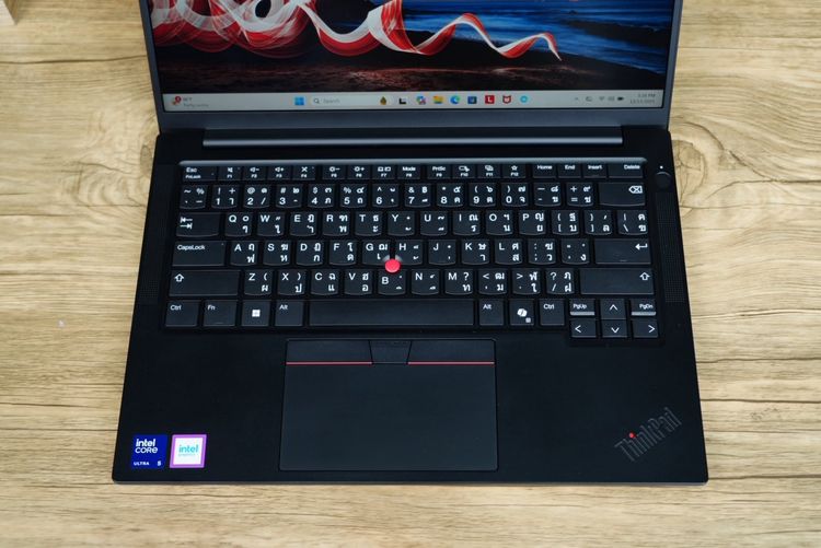 Lenovo ThinkPad E14 G7 IntelCoreUltra5-225U(AIBoost) RAM32 SSD512 จอ14 FHD WUXGA สเปคทำงานรุ่นใหม่ มีAIBoost เครื่องบางเบาเหมาะแก่การพกพา เพ รูปที่ 7