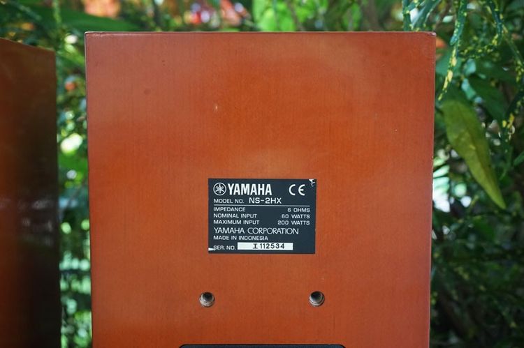 ลำโพง YAMAHA  NS-2 HX สวยเสียงดี ไม่มีหน้ากากมานะคับตามรูป  รูปที่ 13