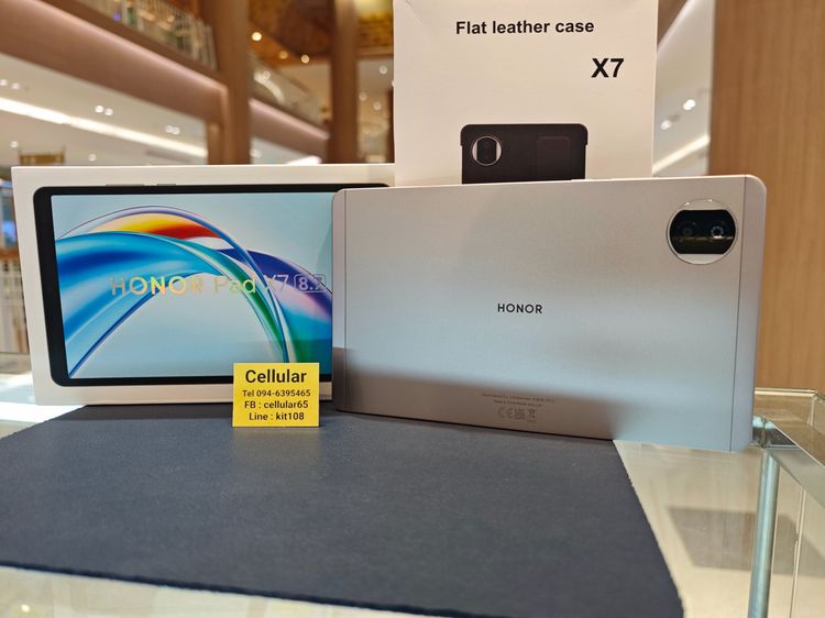 (ติดจอง)Honor Pad X7 ใส่ซิม 128GB สภาพสวยมาก ประกันศูนย์ไทย10เดือนกว่าพร้อมเคส