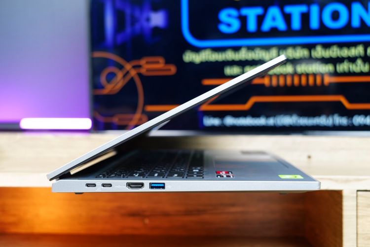 Acer Aspire Go 15 Ryzen5-7535HS Ram16 SSD512 หน้าจอ15.6 FHD ตัวเครื่องดีไซน์สวยดูทันสมัย สเปคดี ทำงานเก่ง เครื่องพร้อมใช้งาน ขายเพียง 11,990 รูปที่ 7