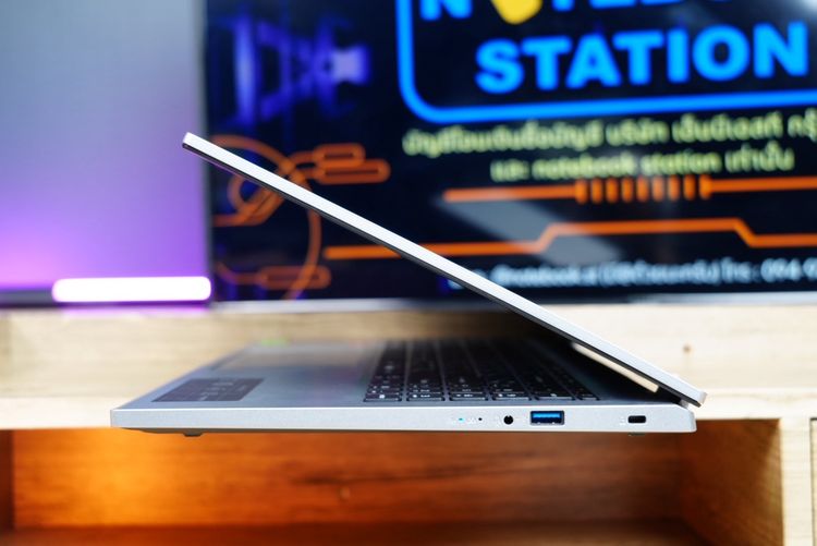 Acer Aspire Go 15 Ryzen5-7535HS Ram16 SSD512 หน้าจอ15.6 FHD ตัวเครื่องดีไซน์สวยดูทันสมัย สเปคดี ทำงานเก่ง เครื่องพร้อมใช้งาน ขายเพียง 11,990 รูปที่ 6