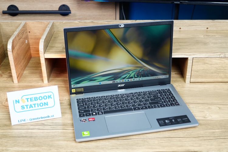 Acer Aspire 3 Ryzen3-7320U Ram8 SSD256GB จอ15.6 FHD IPS สเปคทำงานรุ่นใหม่ ทำงานเก่ง ดีไซน์บางเบา เครื่องพร้อมใช้งาน ขายเพียง 8,900.- รูปที่ 3