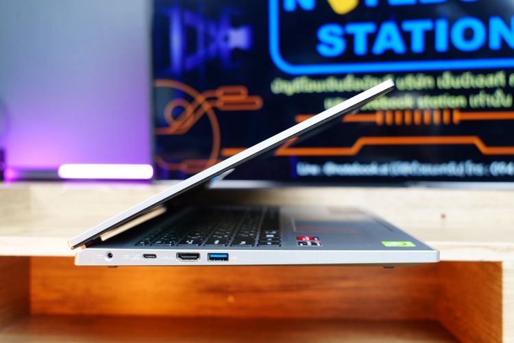 Acer Aspire 3 Ryzen3-7320U Ram8 SSD256GB จอ15.6 FHD IPS สเปคทำงานรุ่นใหม่ ทำงานเก่ง ดีไซน์บางเบา เครื่องพร้อมใช้งาน ขายเพียง 8,900.- รูปที่ 7