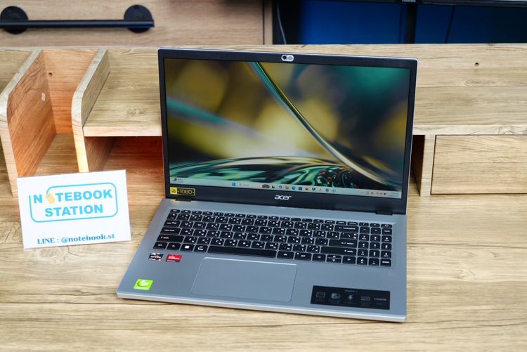 Acer Aspire 3 Ryzen3-7320U Ram8 SSD256GB จอ15.6 FHD IPS สเปคทำงานรุ่นใหม่ ทำงานเก่ง ดีไซน์บางเบา เครื่องพร้อมใช้งาน ขายเพียง 8,900.- รูปที่ 4