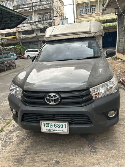 Toyota Hilux Revo 2016 2.7 J Plus Pickup เบนซิน LPG เกียร์ธรรมดา เทา รูปที่ 2