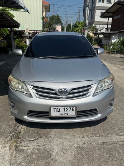 Toyota Altis 2013 1.6 E CNG Sedan เบนซิน ไม่ติดแก๊ส เกียร์อัตโนมัติ บรอนซ์เงิน