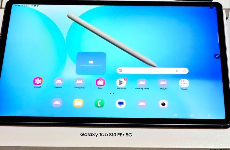 256 GB Samsung Galaxy Tab S10 FE PLUS 5G สินค้าใหม่มีตำหนิ   แท้  มีประกัน เพียง 15,490 บ.