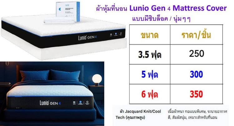 ผ้าหุ้มที่นอนผ้าปูที่นอนแบบมีซิปล็อคนุ่มๆ รูปที่ 5