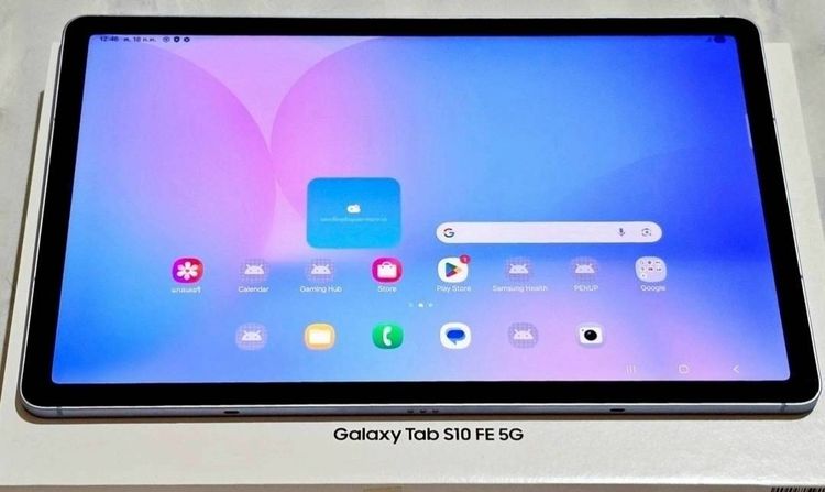 128 GB Samsung Galaxy Tab S10 FE 5G สินค้าใหม่มีตำหนิ   แท้  มีประกัน เพียง 12,490 บ.