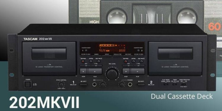 TASCAM 202MK7 เครื่องเล่นเทปคู่ with USB Port ประกันศูนย์ รูปที่ 4