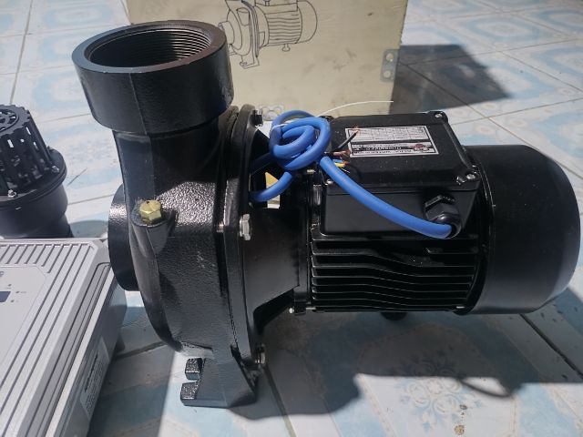 ปั้มหอยโข่ง ปั๊มน้ำ AC DC ทำงาน 2 ระบบ ยี้ห้อ mitsumax