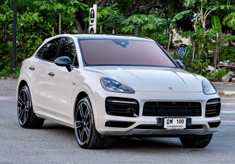 รถ Porsche Cayenne 3.0 E-Hybrid Coupé 4WD สี เทา