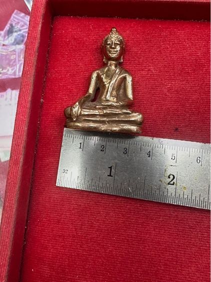 พระบูชาสมัยอยุธยา เนื้อนาค  รูปที่ 4