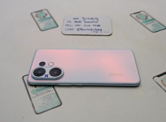 ขาย เทิร์น Vivo V60 5G Ram 12 Rom 256 ศูนย์ไทย สภาพสวย มีตัวเครื่อง และชุดชาร์จแท้ ประกันยาว เพียง 9,990 บาท ครับ รูปที่ 3