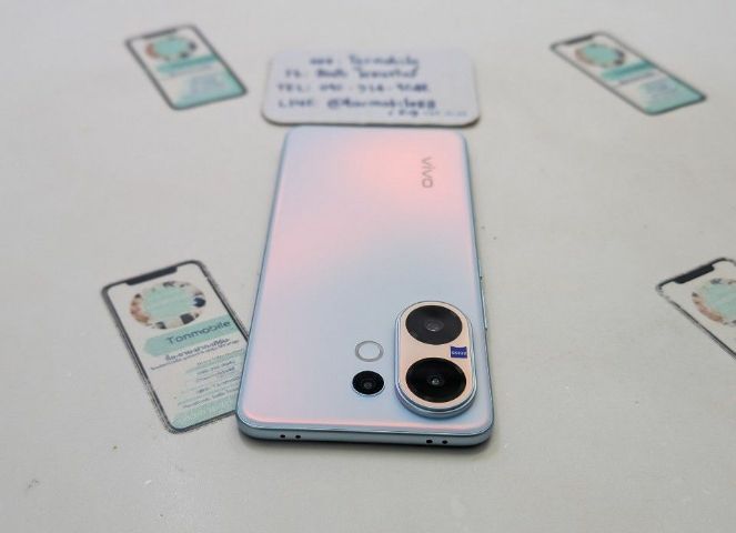 ขาย เทิร์น Vivo V60 5G Ram 12 Rom 256 ศูนย์ไทย สภาพสวย มีตัวเครื่อง และชุดชาร์จแท้ ประกันยาว เพียง 9,990 บาท ครับ รูปที่ 6