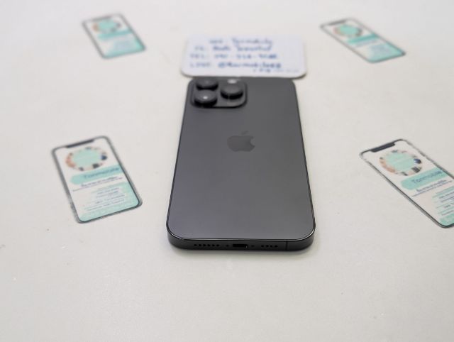 iPhone 14 Pro Max 256GB Black ศูนย์ไทย Model N สภาพใหม่เอี่ยม มีตัวเครื่องอย่างเดียว ไม่มีอุปกรณ์อื่น สุขภาพแบต 86 เพียง 17,990 บาท ครับ  รูปที่ 4