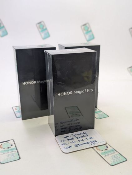 ขาย เทิร์น Honor Magic 7 Pro สี Black ศูนย์ไทย ของใหม่มือ 1 อุปกรณ์แท้ครบยกกล่อง เพียง 20,990 บาท เท่านั้น ครับ  รูปที่ 3